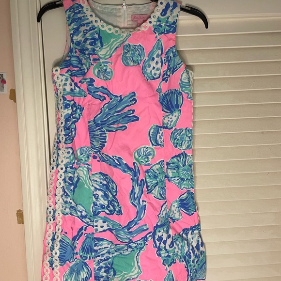 Lilly Pulitzer Barefoot Princess Kids Shift Dress